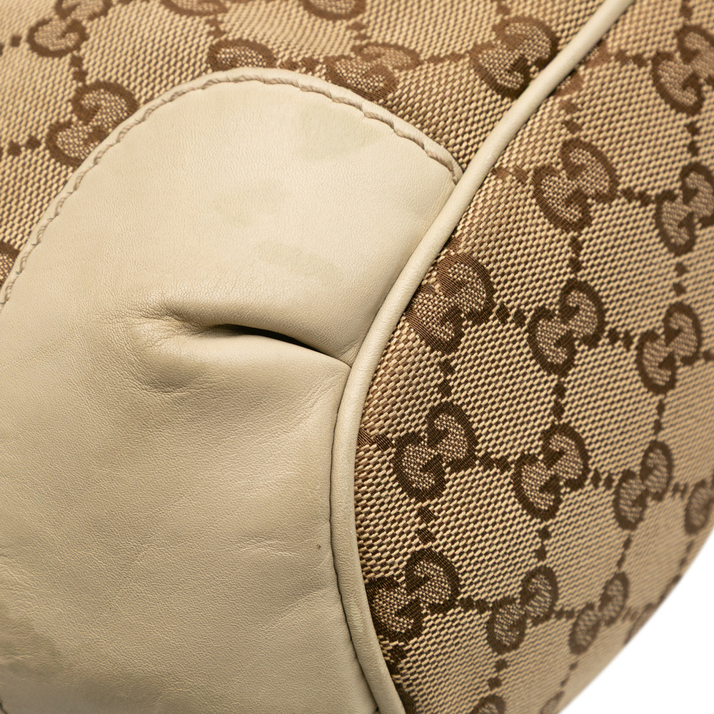 Pre-Loved Gucci GG Canvas Sukey Satchel - Picture 8 of 12